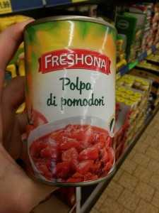 Pomidory w puszce Freshona
